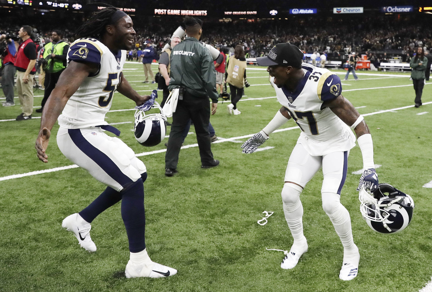 Rams Saints Football